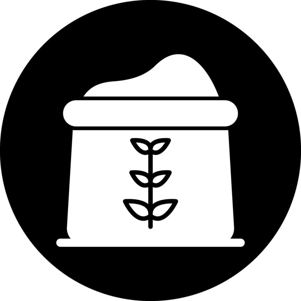 ícone de vetor de farinha
