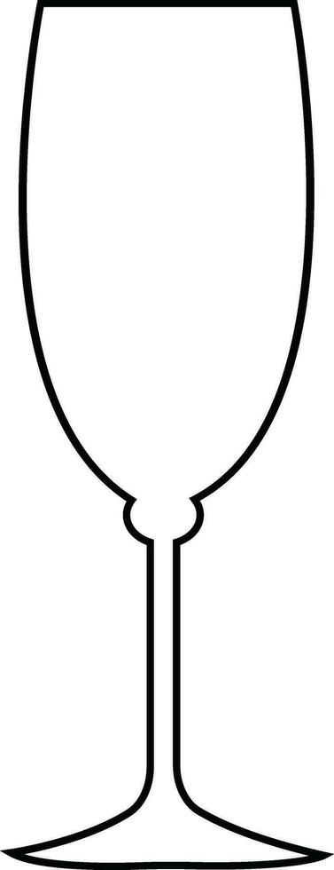 vinho vidro ícone simples esboço símbolo do bar, restaurante.vários vinho vidro linha vetor Preto silhueta para Móvel conceito e rede Projeto.