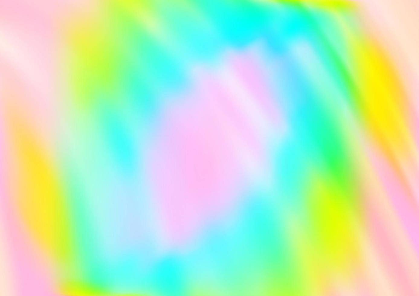 luz multicolorida, modelo de vetor de arco-íris com formas de bolha.