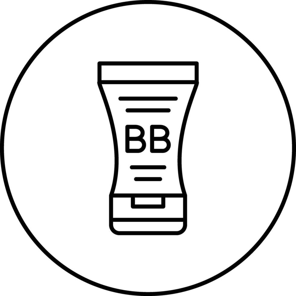 bb creme vetor ícone