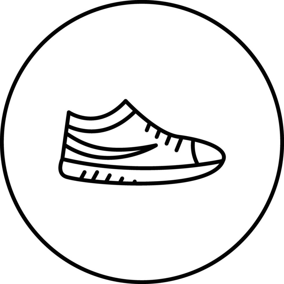 Academia sapatos vetor ícone