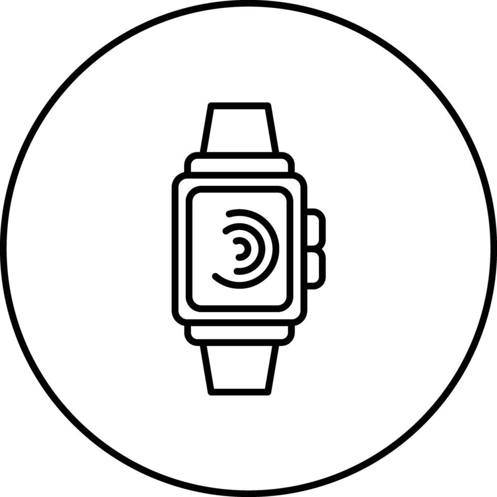 ícone de vetor de smartwatch