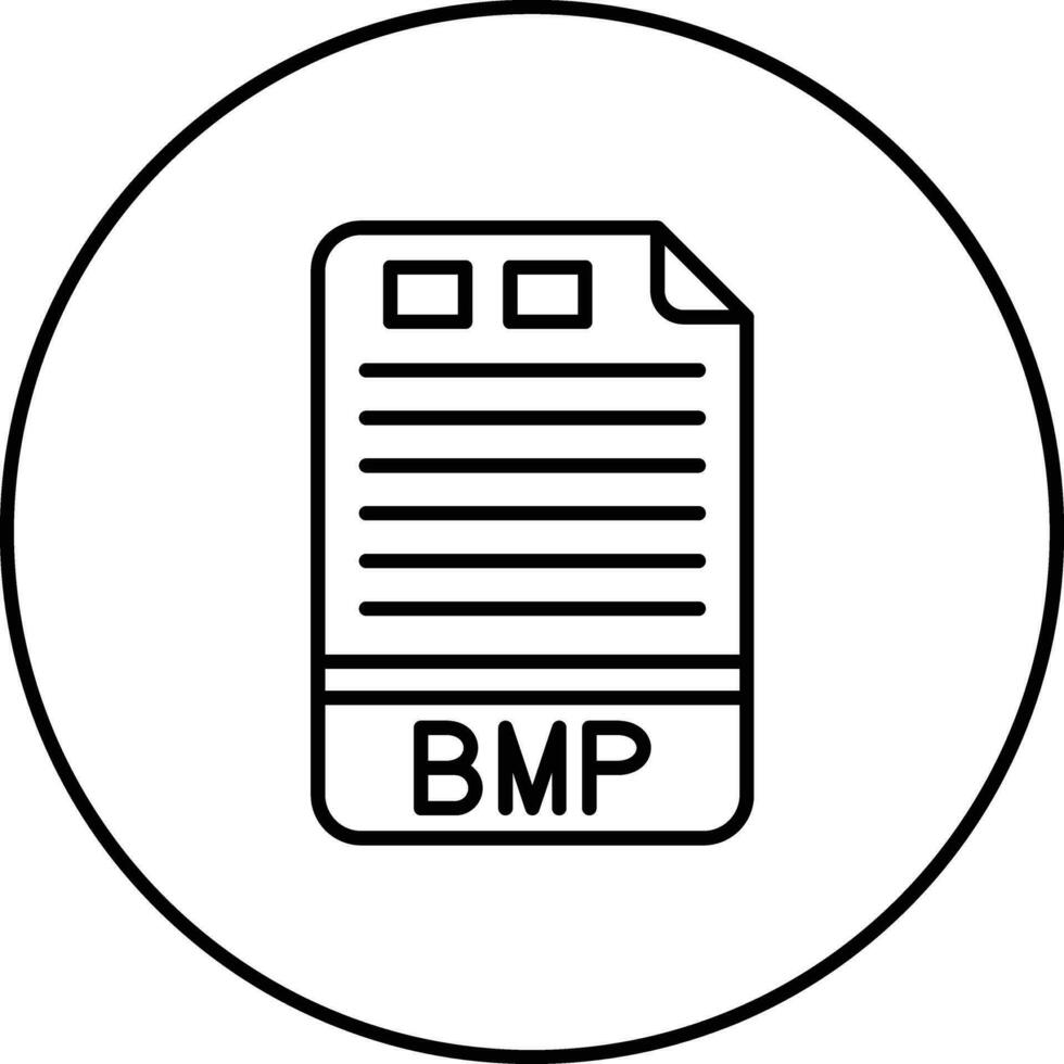 ícone do vetor bmp