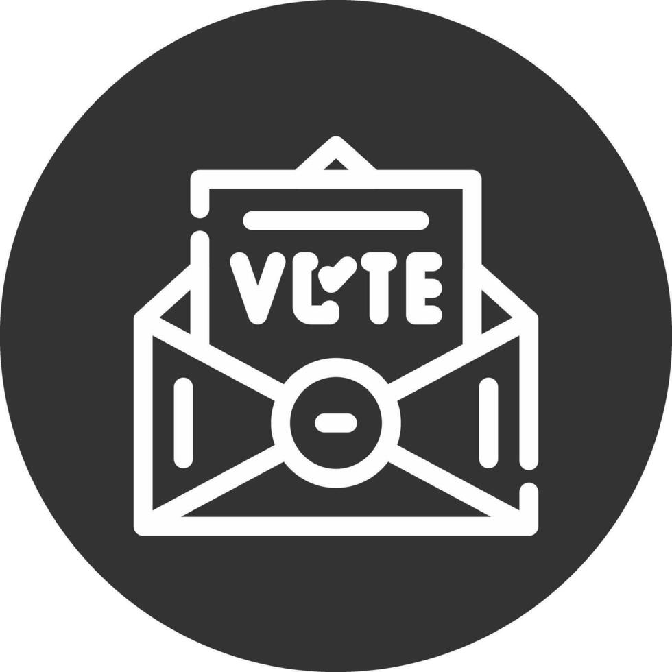 votar design de ícone criativo vetor