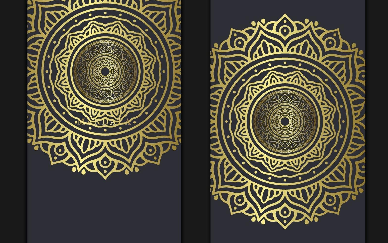 muito bom mandala background vector design free vector