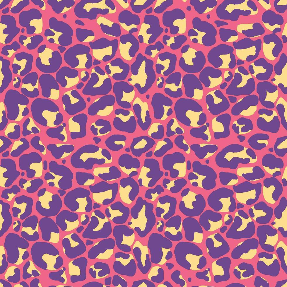 leopardo vetor padronizar trippy cor projeto, vetor ilustração fundo. decorativo ilustração, Boa para impressão. animal papel de parede vetor. ótimo para rótulo, imprimir, embalagem, tecido