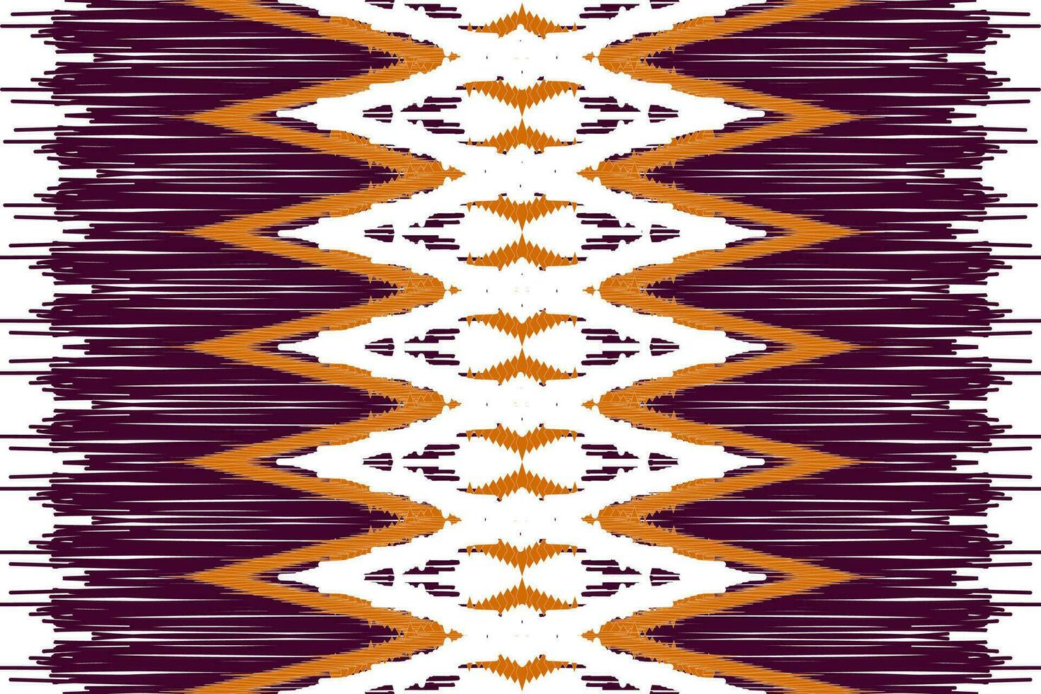 lindo étnico abstrato ikat arte. desatado Kasuri padronizar dentro tribal, popular bordado, e mexicano estilo. vetor