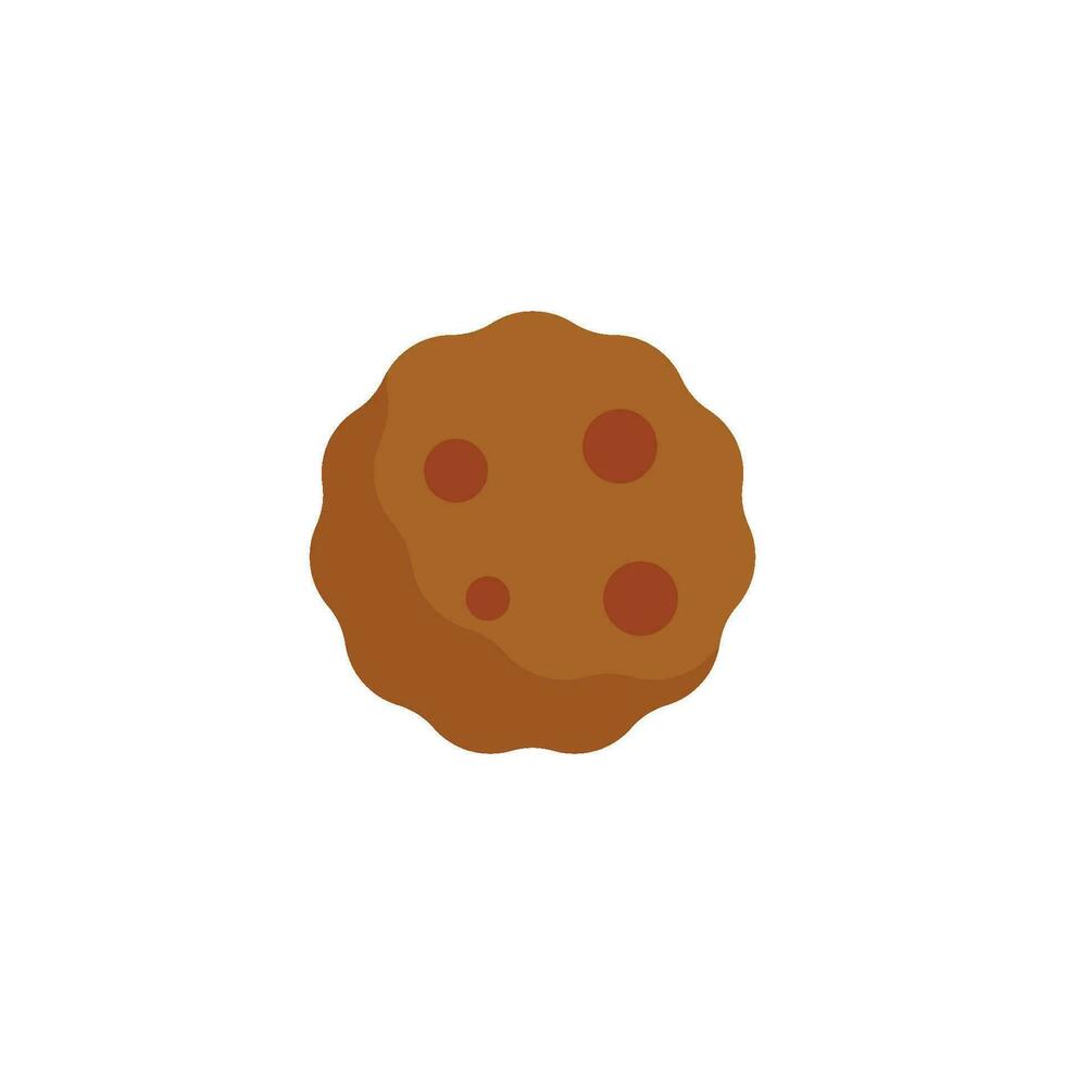 vetor de ícone de biscoito