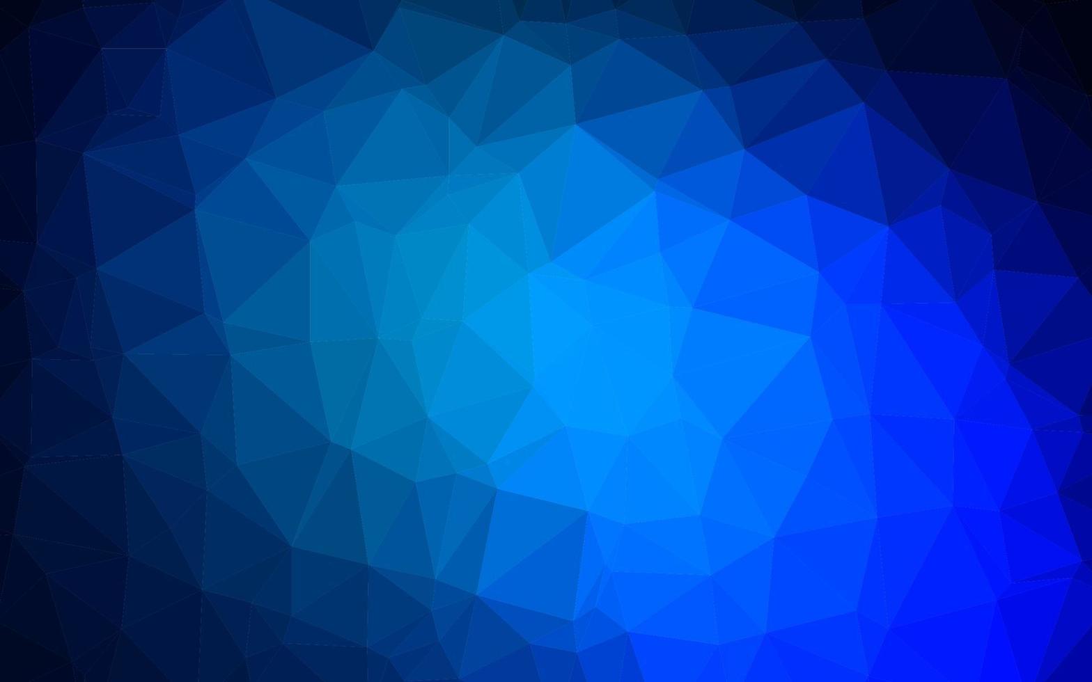 fundo poligonal do vetor azul claro.