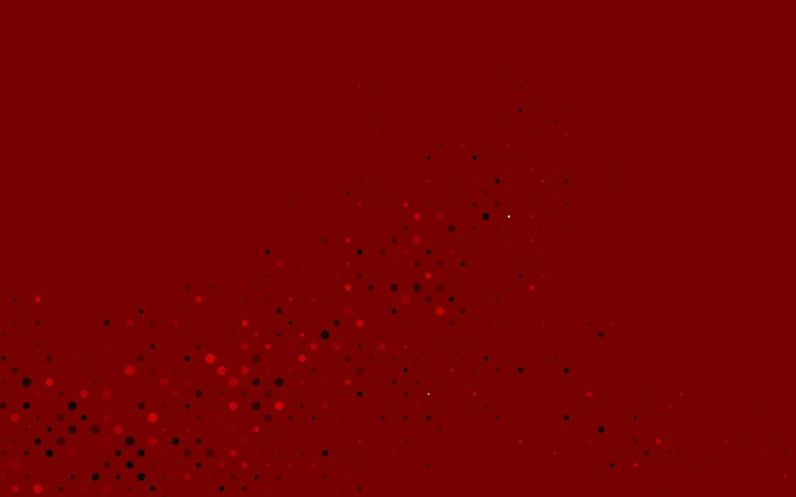 fundo vector vermelho claro com bolhas.