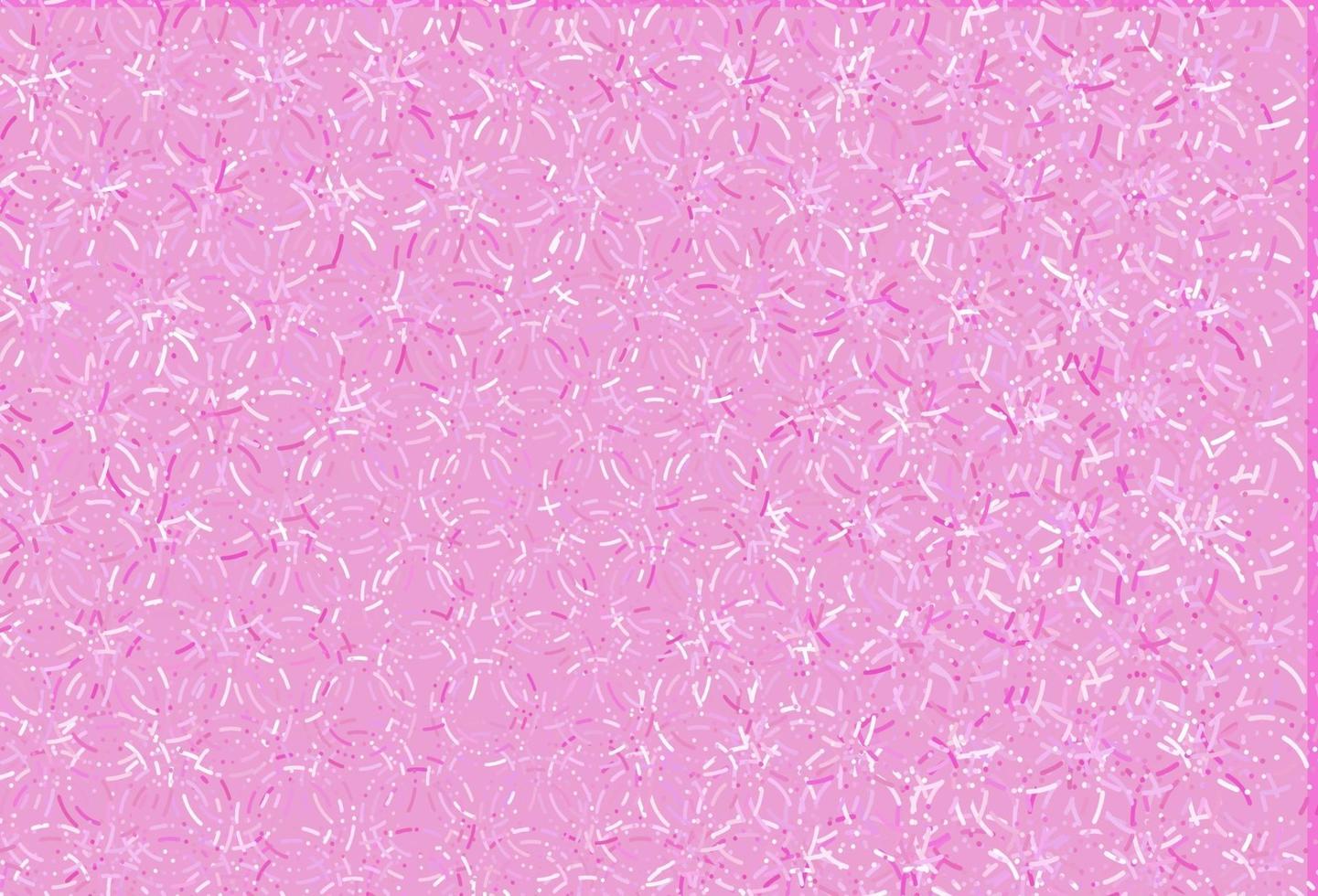 capa de vetor rosa claro com manchas.