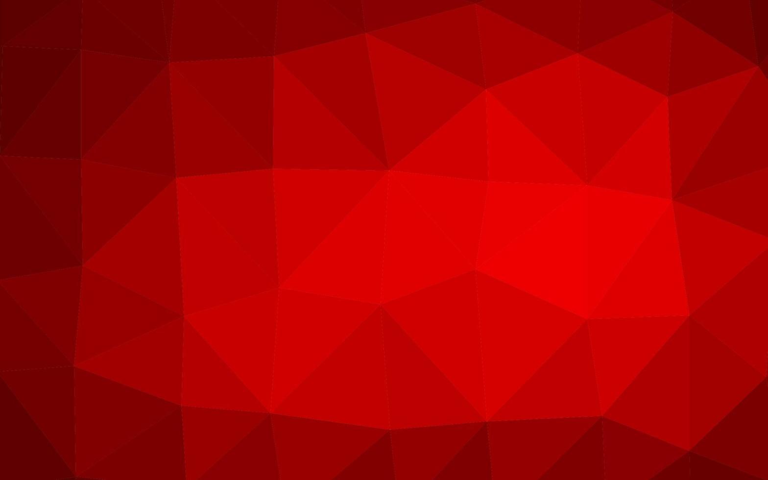 luz vermelha vector polígono abstrato pano de fundo.