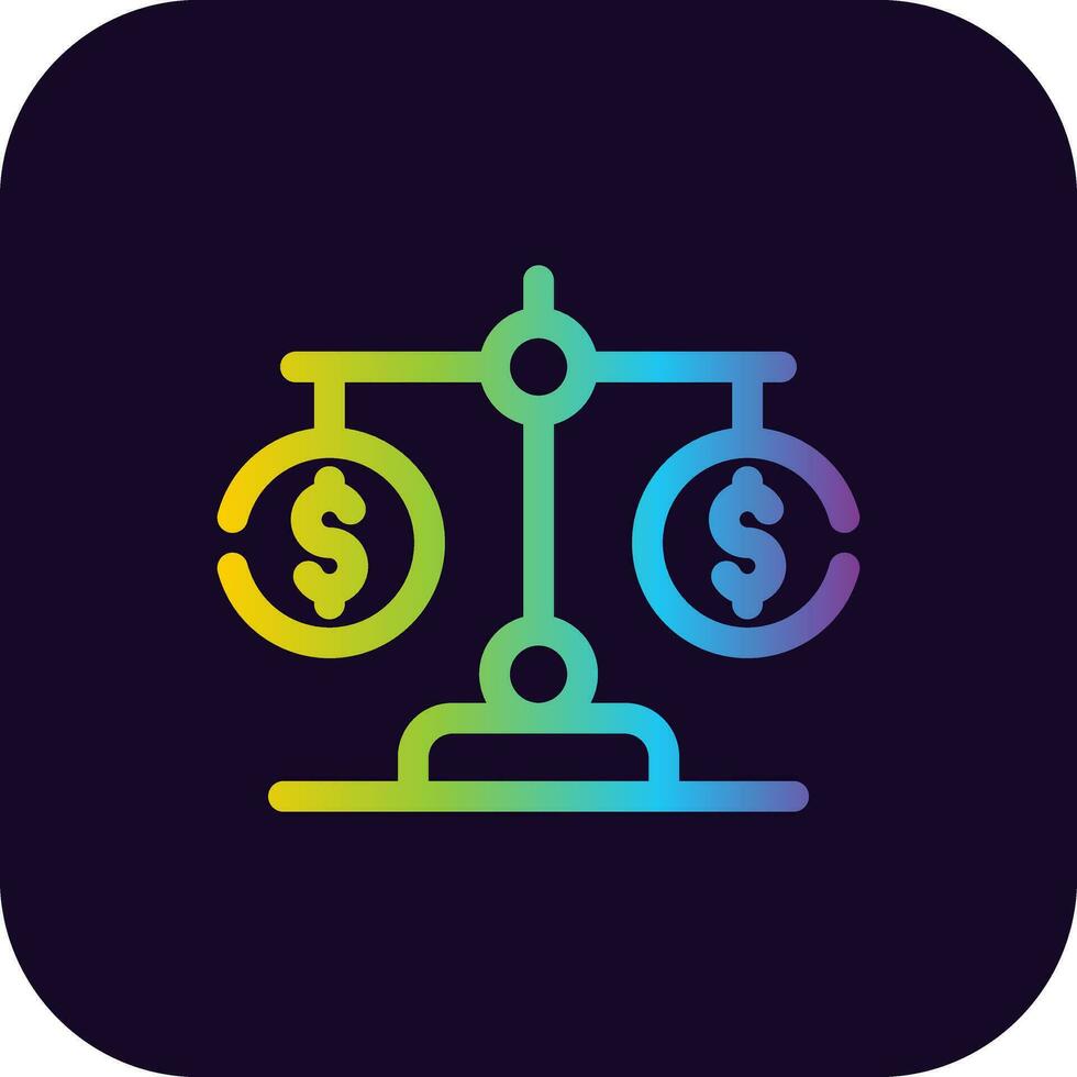 comparar preços criativo ícone Projeto vetor