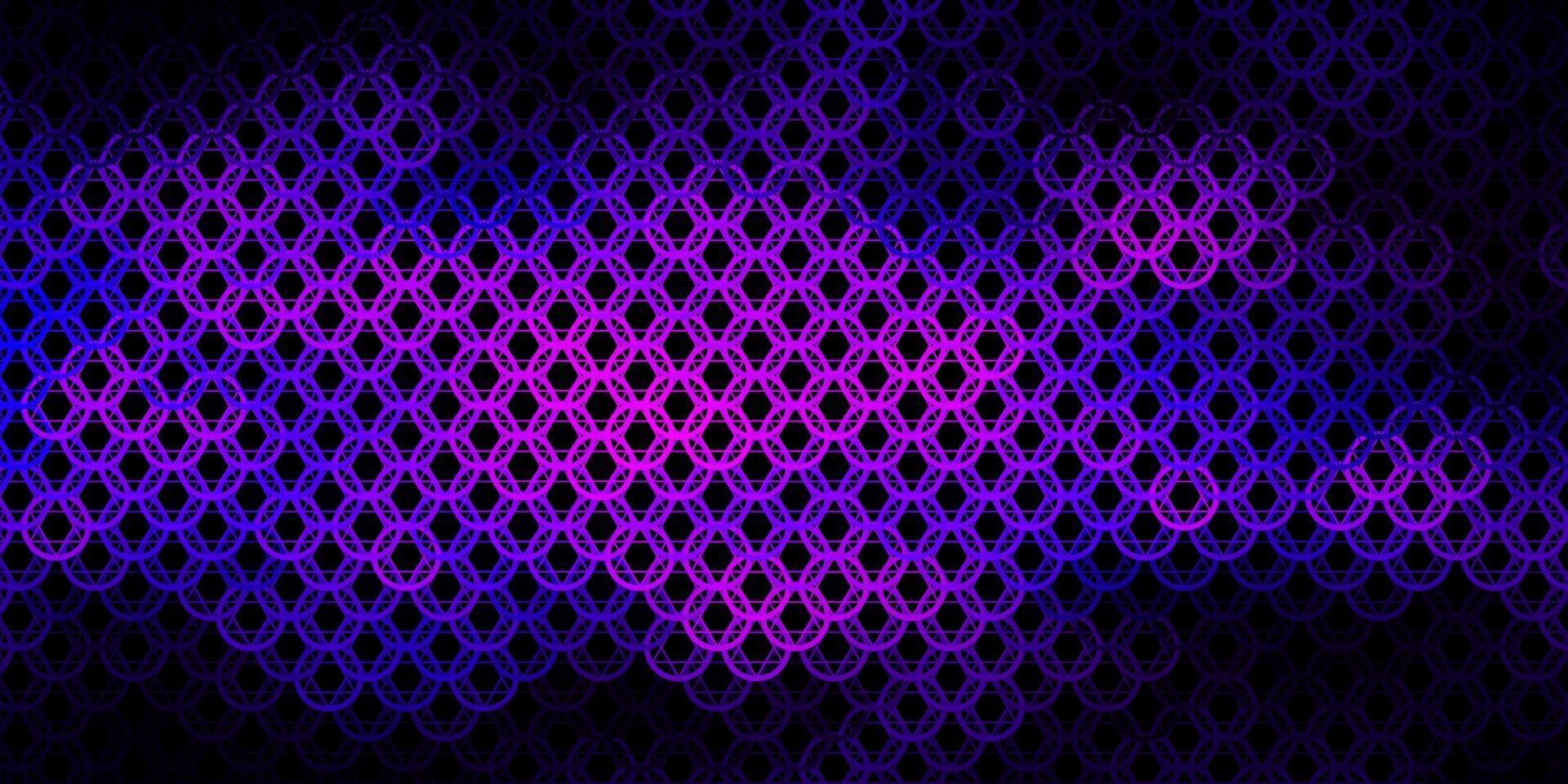 fundo vector roxo escuro com símbolos ocultos.