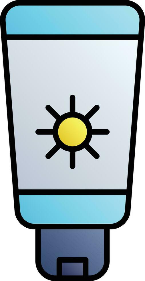 protetor solar vetor Projeto ícone para baixar.eps