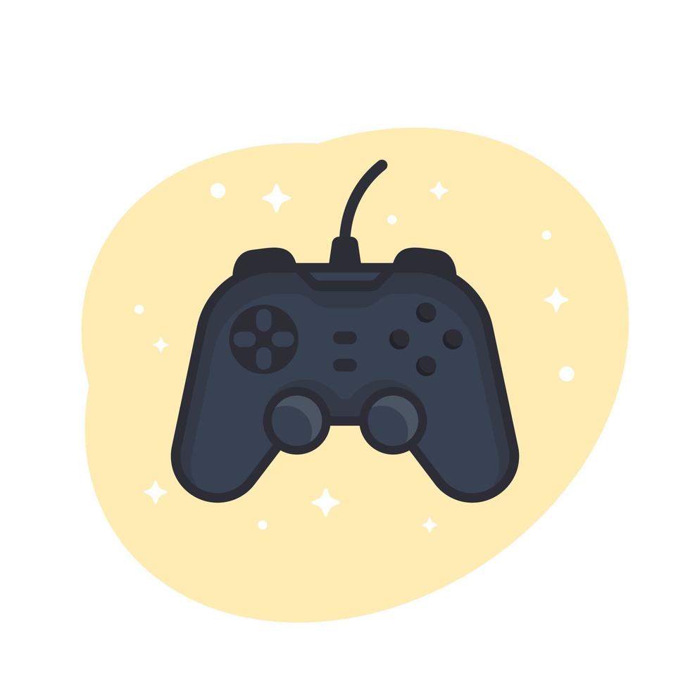 gamepad, ilustração vetorial de controlador de jogo vetor