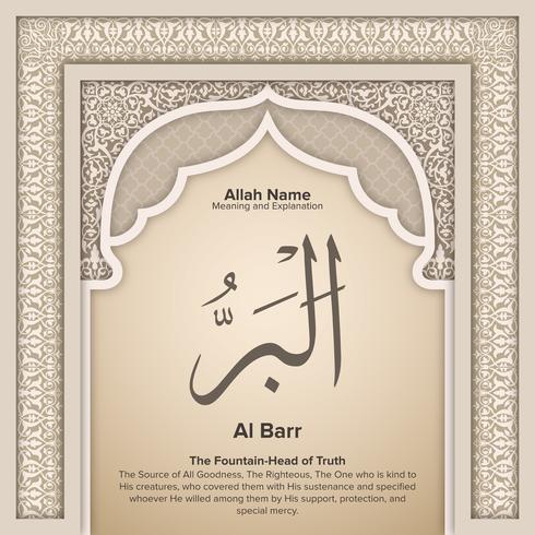 99 nomes de Allah com Significado e Explicação vetor