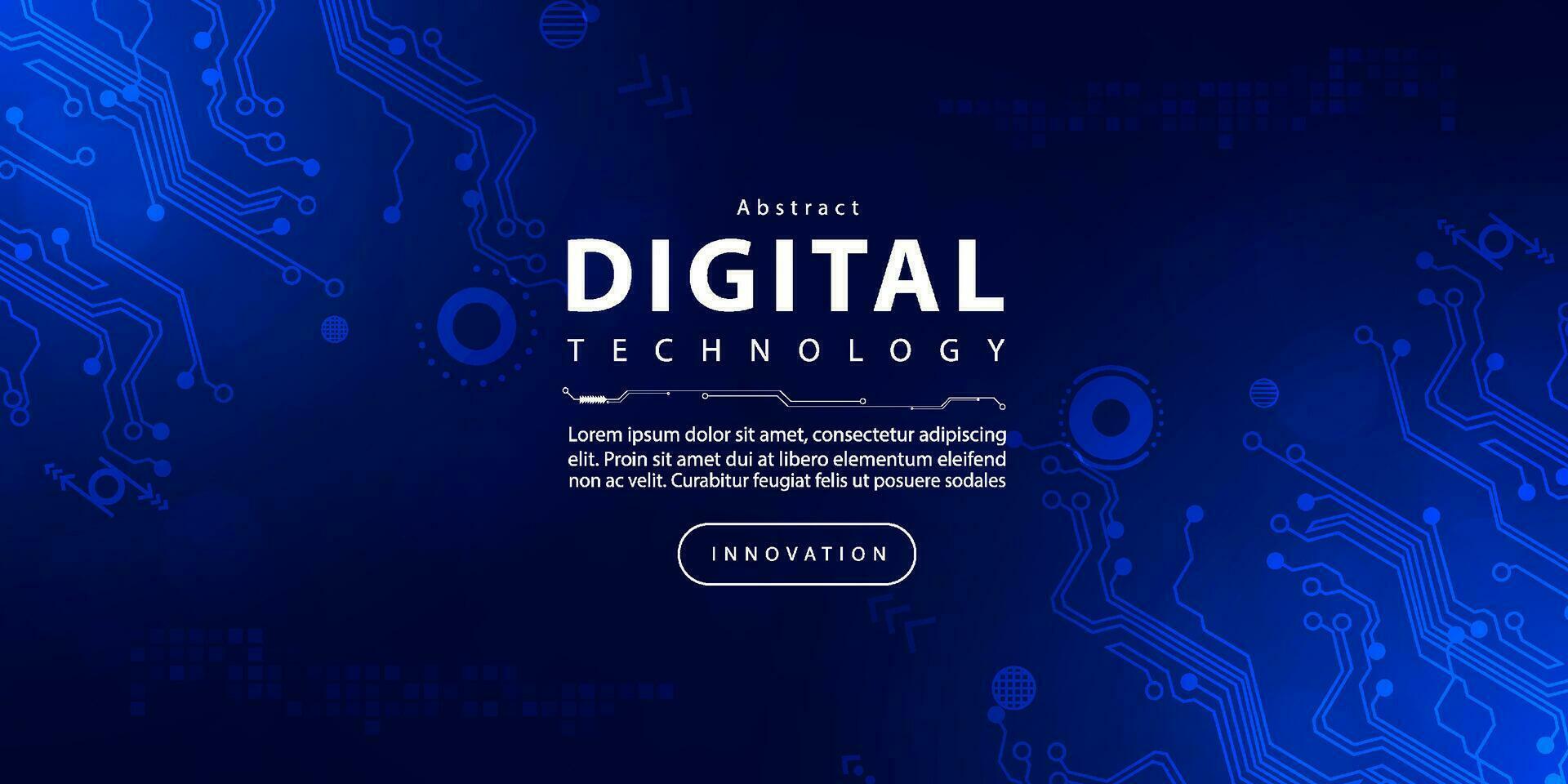 digital tecnologia Rapidez rede conectar azul fundo, cyber nano Informação, abstrato comunicação, inovação futuro tecnologia dados, Internet conexão, ai grande dados, linhas pontos ilustração vetor