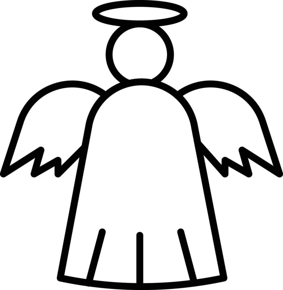 anjo vetor ícone