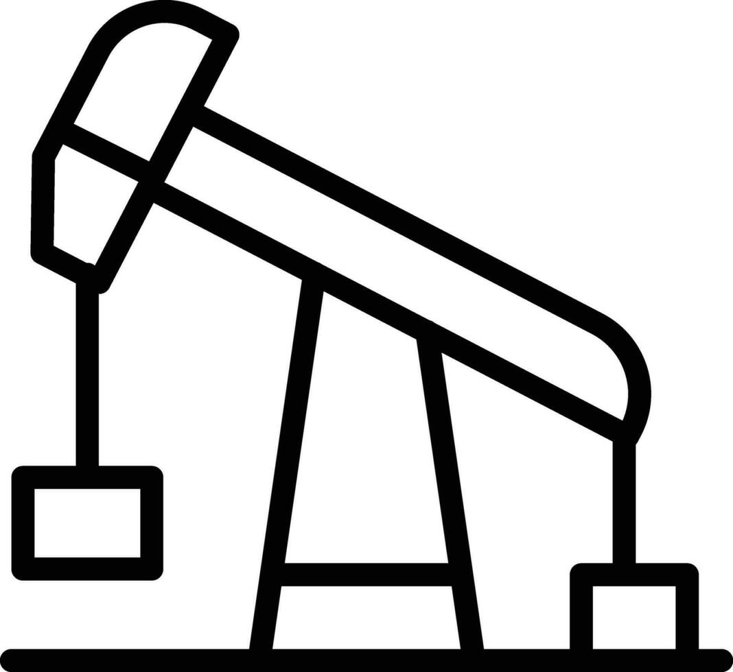 ícone de vetor da indústria petrolífera