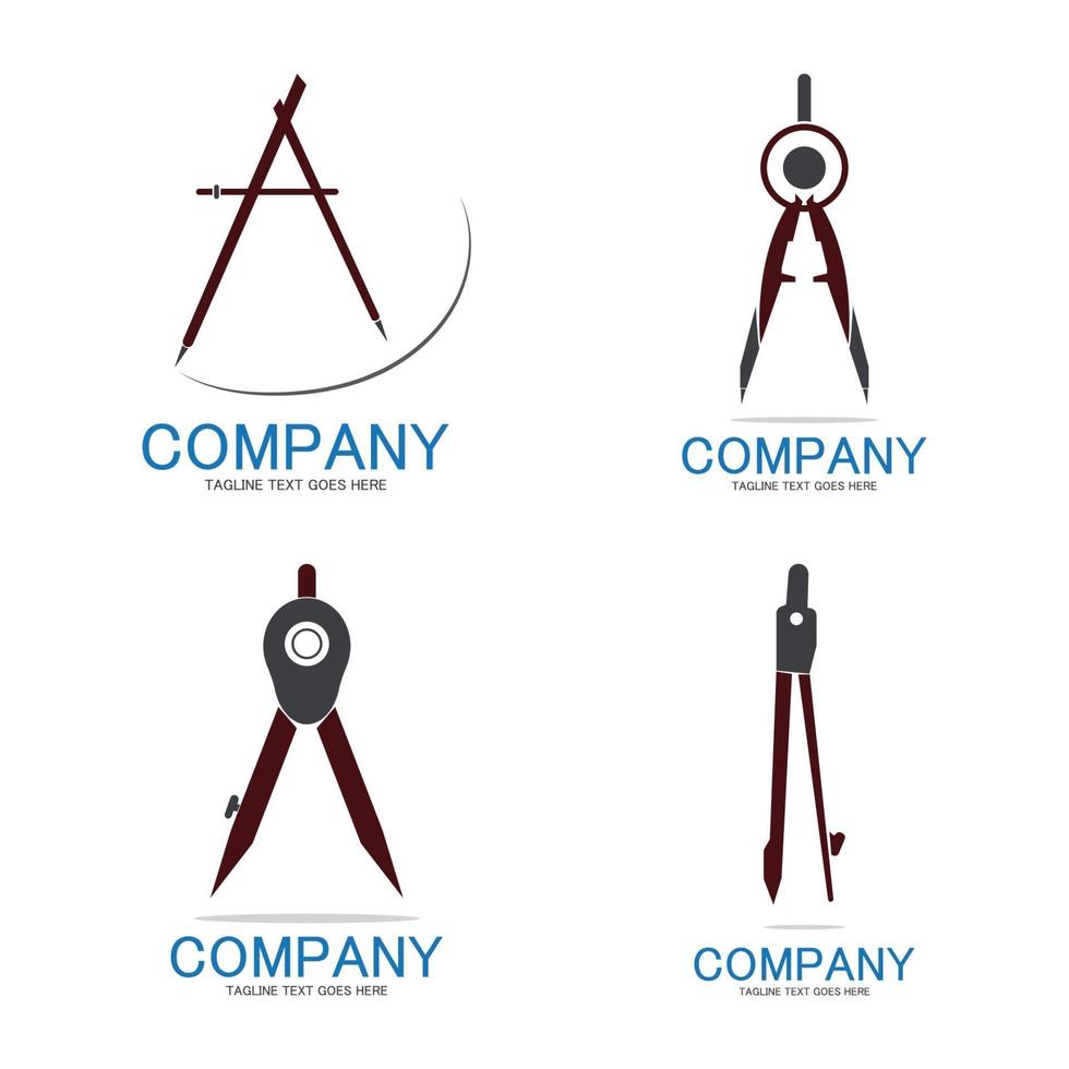 divider icon vector.surveyor e geometria, engenheiro, arquiteto vetor