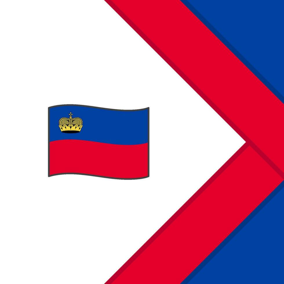 liechtenstein bandeira abstrato fundo Projeto modelo. liechtenstein independência dia bandeira social meios de comunicação publicar. liechtenstein desenho animado vetor