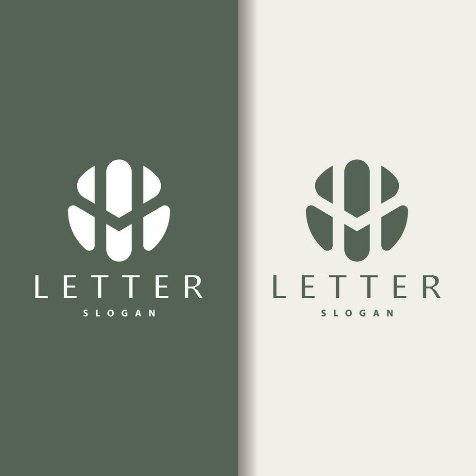 inicial hm carta logotipo, moderno e luxo vetor minimalista mh logotipo modelo