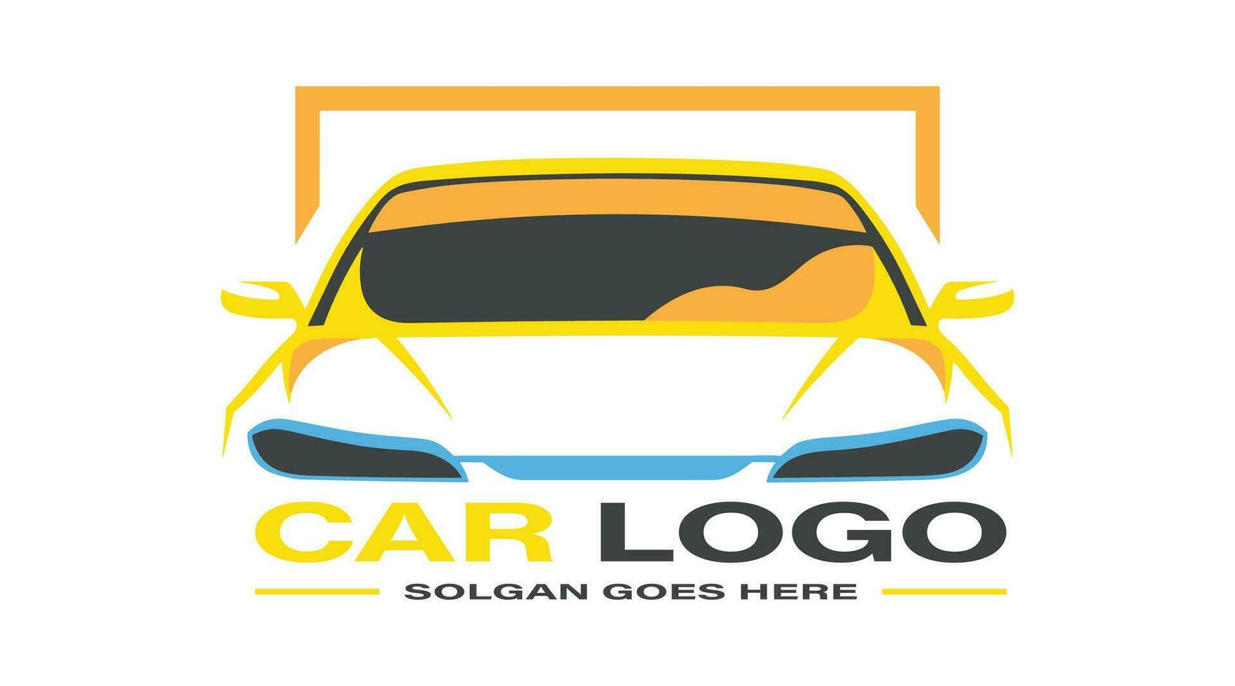 luxo clássico carro logotipo emblema. auto Esportes garagem crachá ícone. motor veículo concessionária símbolo. automotivo sala de exposições placa. vetor ilustração