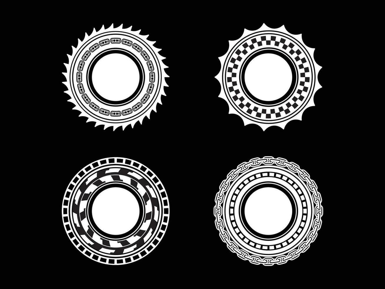 Distintivos, emblemas motocicleta. coleções vetor logotipo conjunto