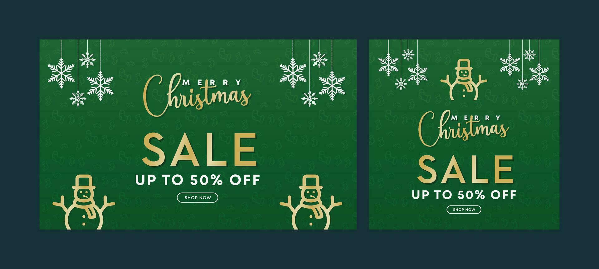 Natal desconto promo ofertas venda feriado sazonal bandeira. moderno natal bandeira Projeto. inverno feriados social meios de comunicação poster. alegre Natal e feliz Novo ano compras promoção postar vetor