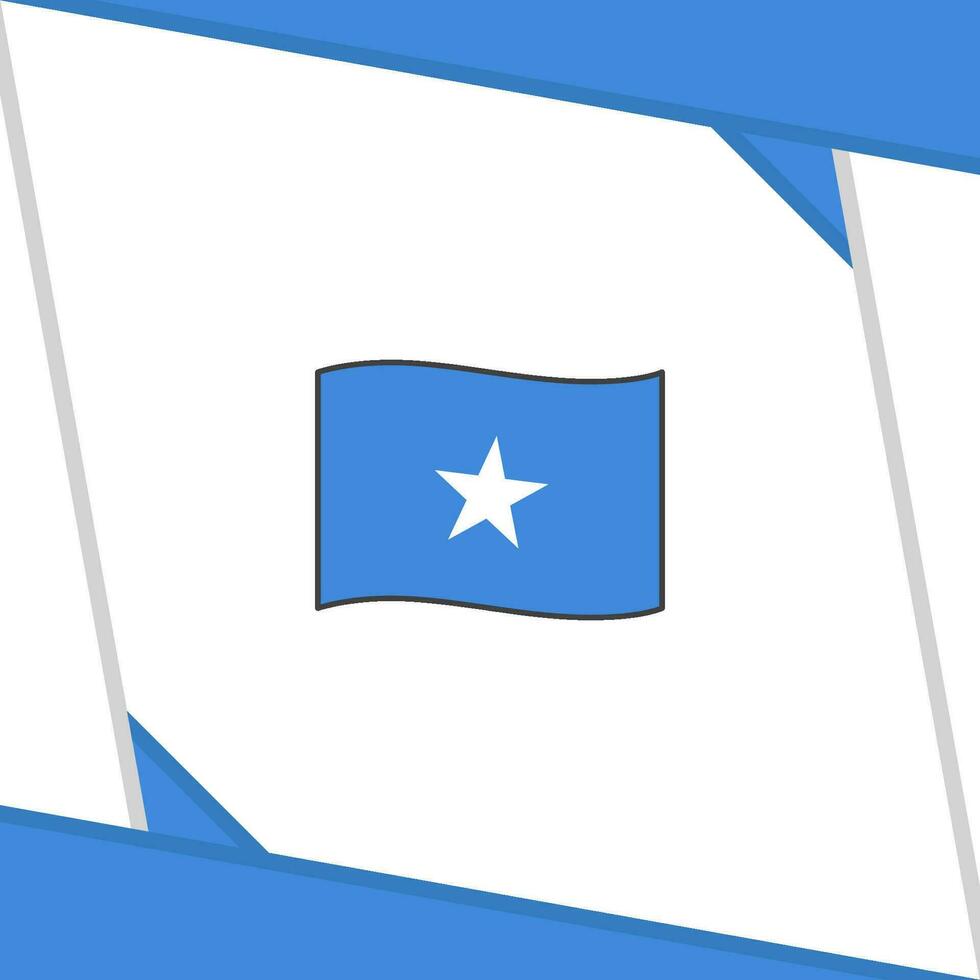 Somália bandeira abstrato fundo Projeto modelo. Somália independência dia bandeira social meios de comunicação publicar. Somália independência dia vetor