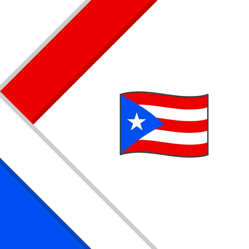 porto rico bandeira abstrato fundo Projeto modelo. porto rico independência dia bandeira social meios de comunicação publicar. porto rico ilustração vetor