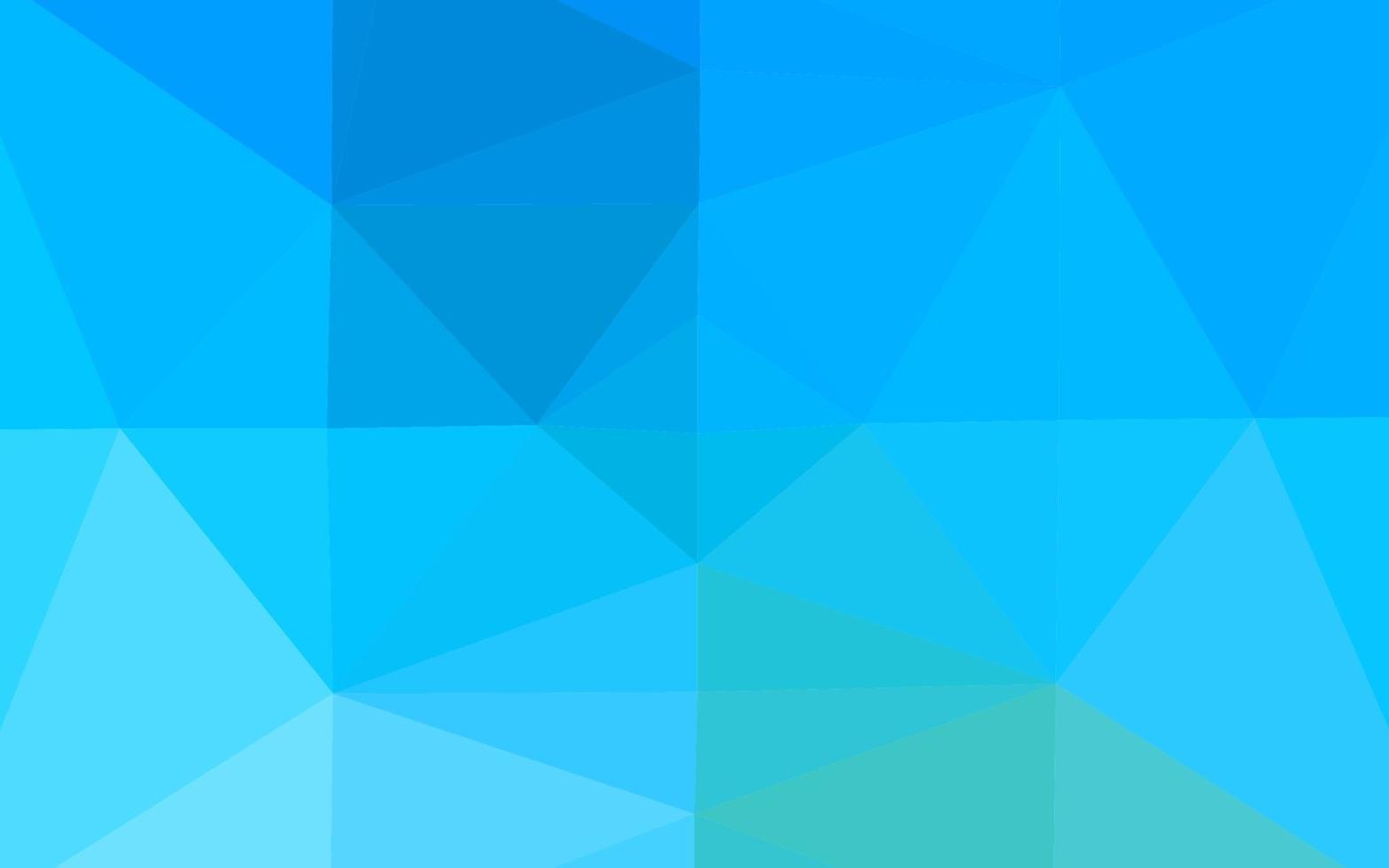textura do mosaico do triângulo do vetor azul claro.
