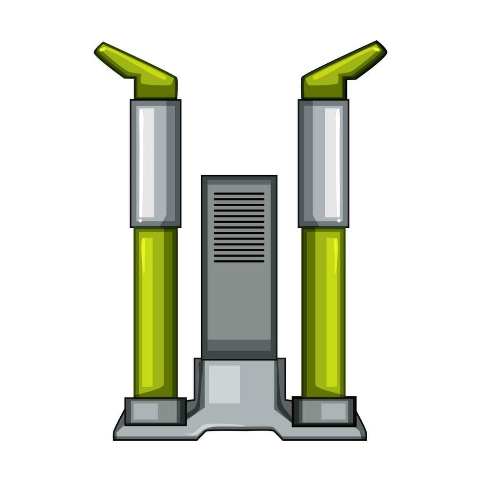 equipamento sapato secador elétrico desenho animado vetor ilustração