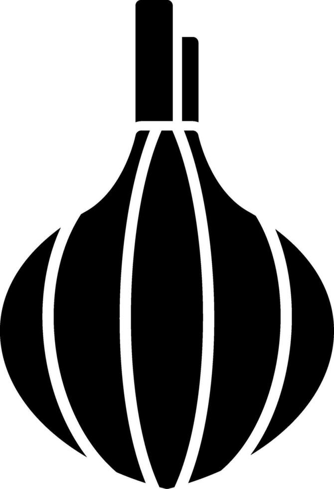 ícone de vetor de cebola