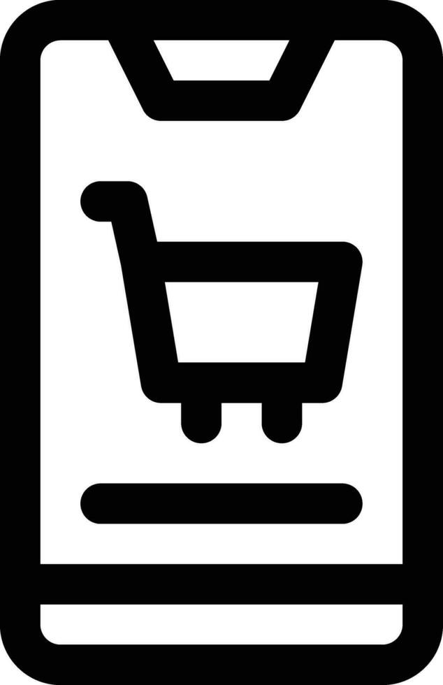 ícone de vetor de comércio eletrônico