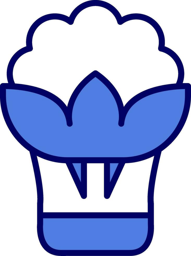 ícone de vetor de couve-flor