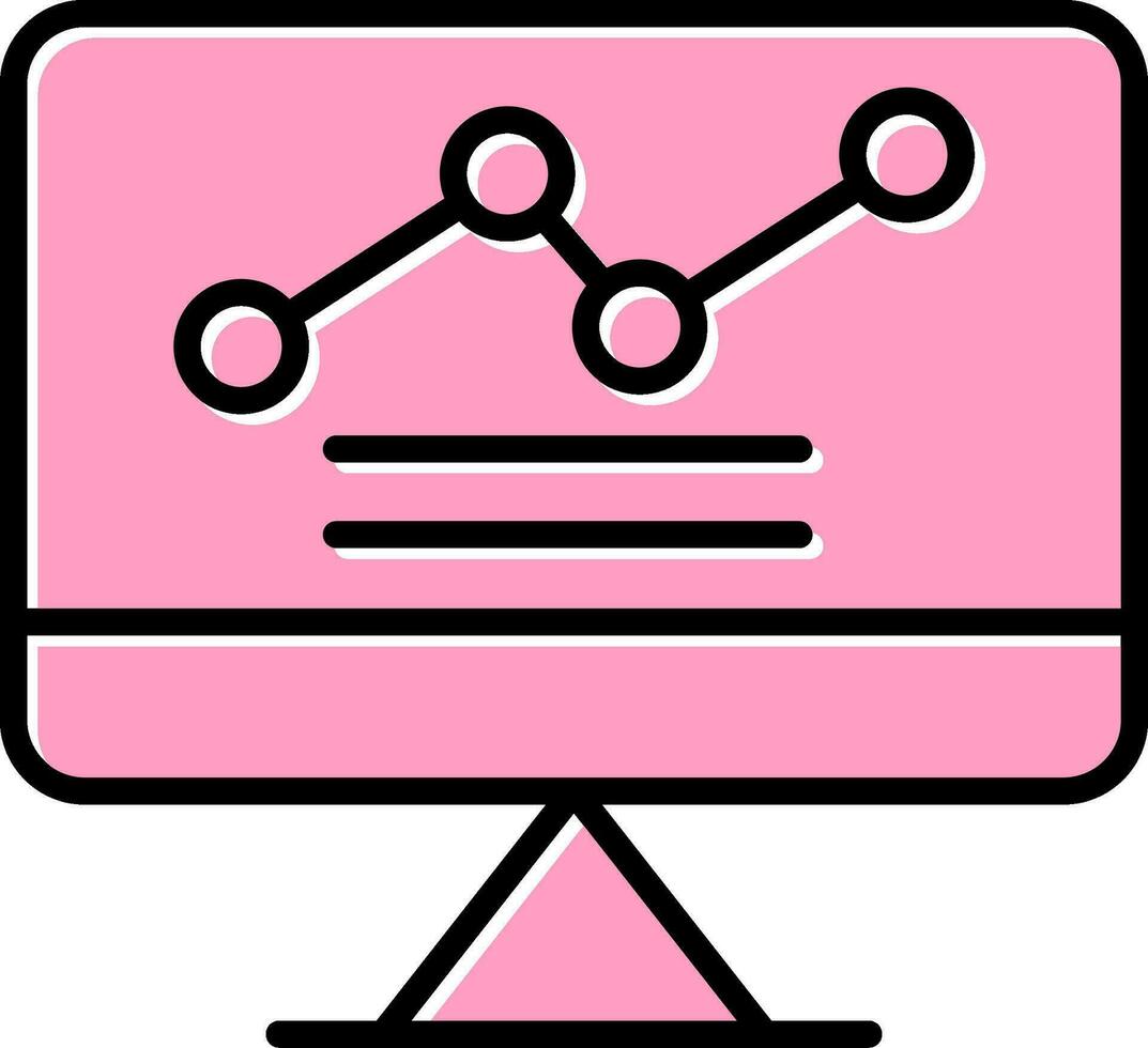 ícone do vetor analítico