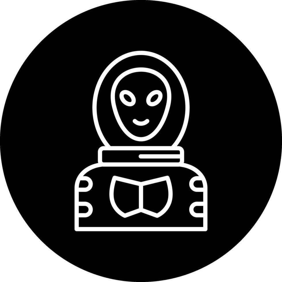 ícone de vetor alienígena