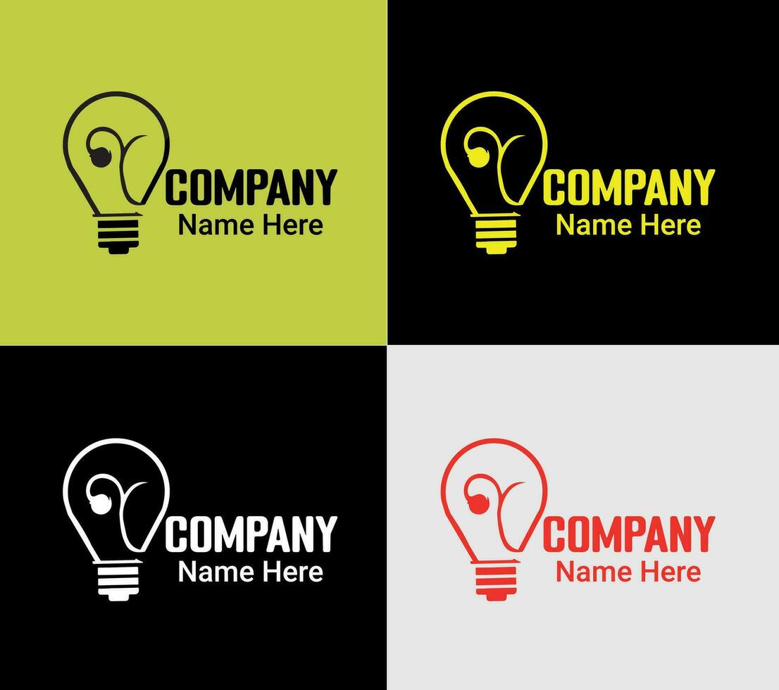 luz logotipo, elementos cor variação abstrato ícone. moderno logotipo, o negócio modelo. vetor