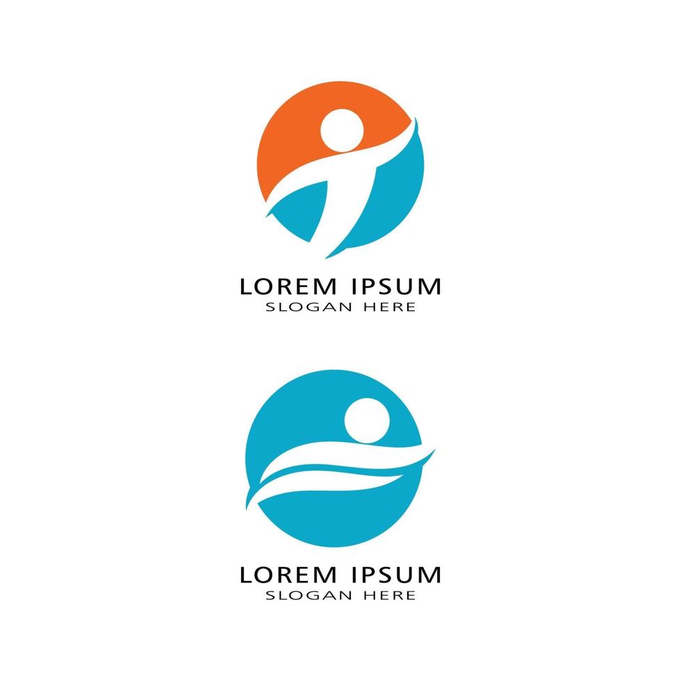 logotipo simples piscina silhueta mar oceano onda água vetor