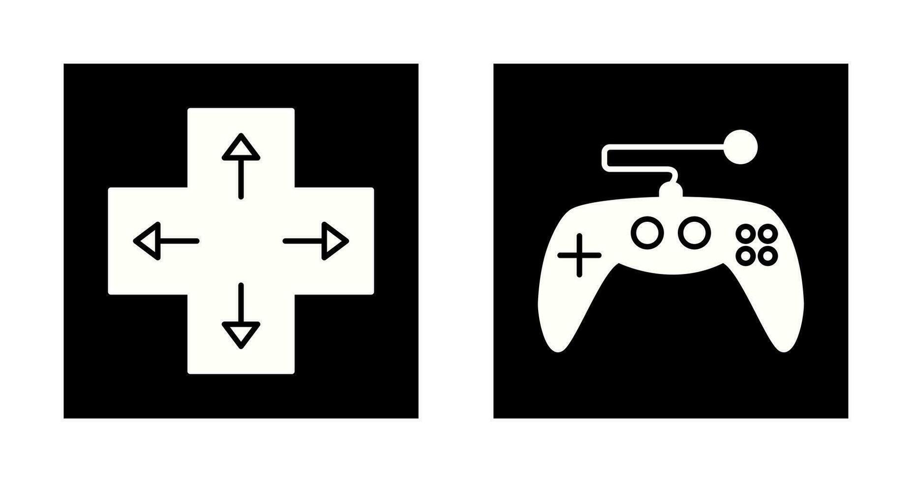 direção chave e jogos ao controle ícone vetor