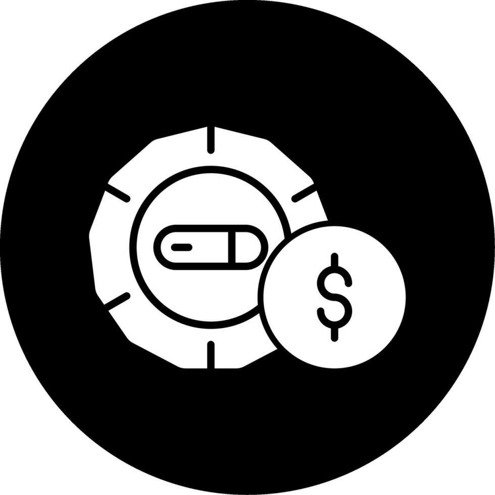 ícone de vetor pago