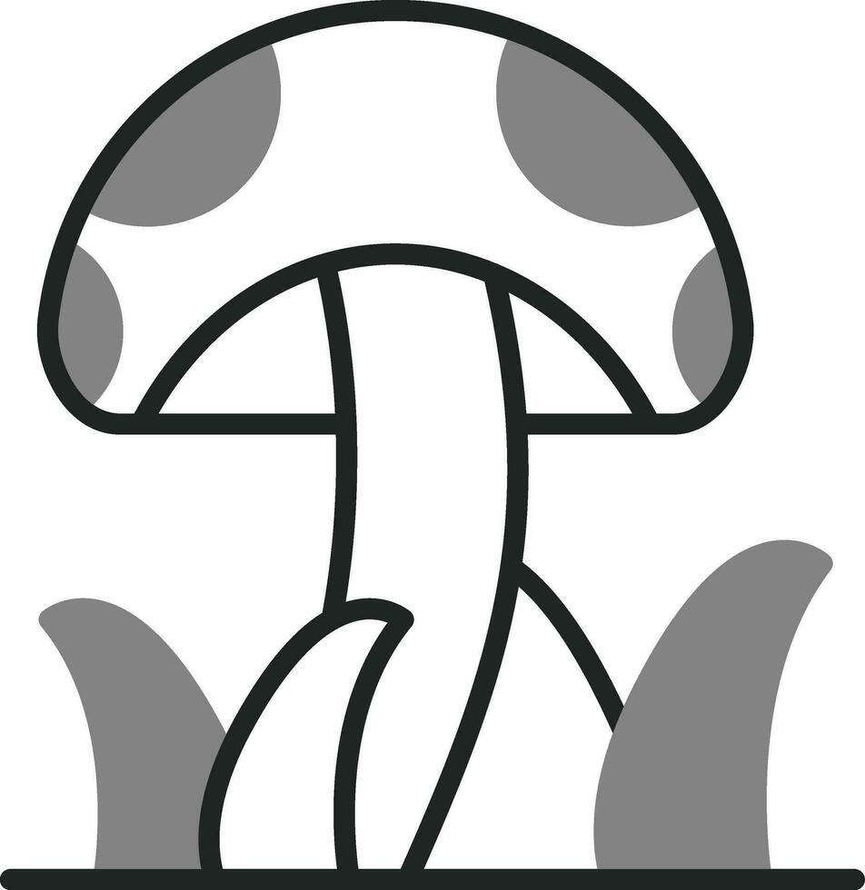 ícone de vetor de fungo