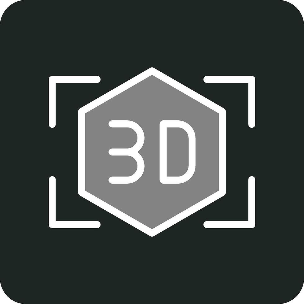 ícone de vetor 3D