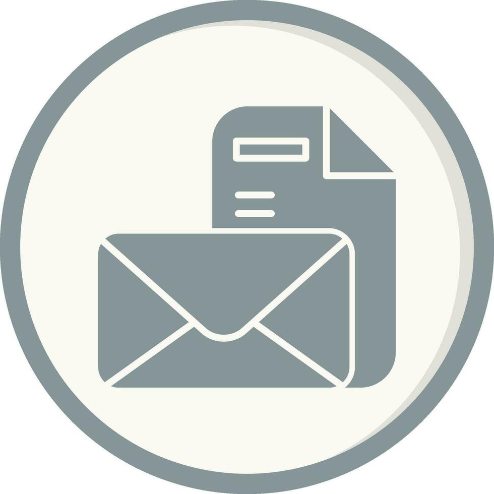 ícone de vetor de envelope