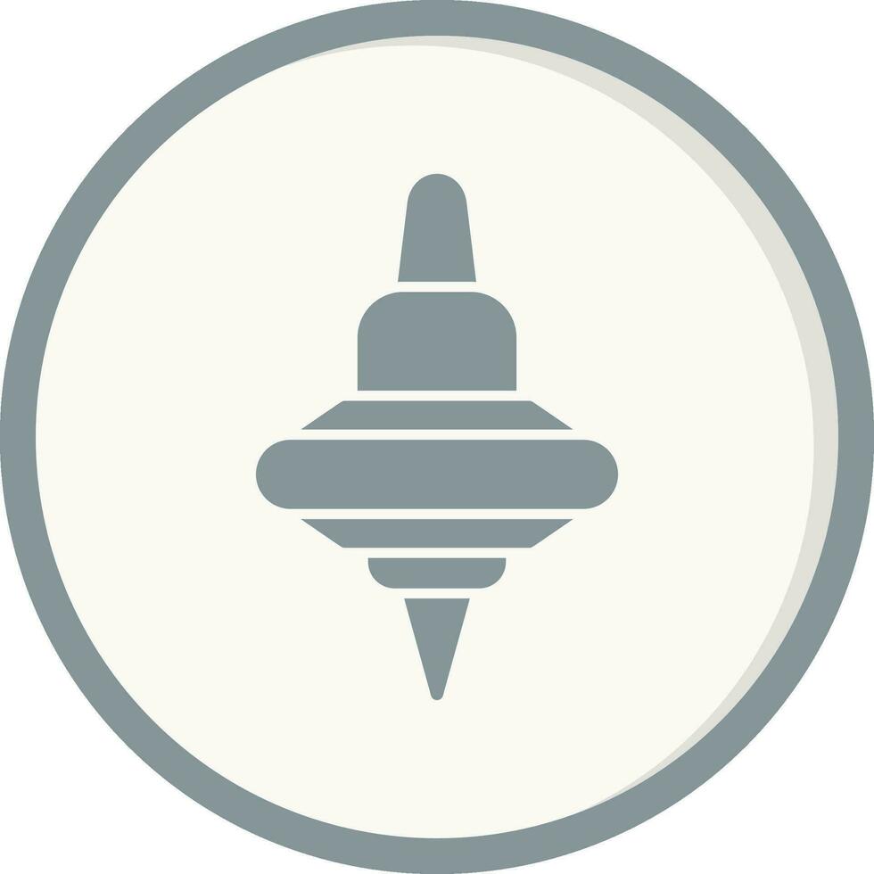ícone de vetor de pião