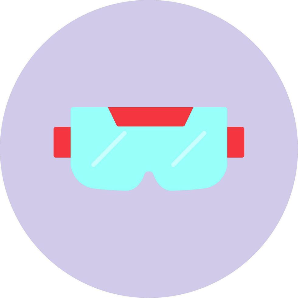 ícone de vetor de óculos ar