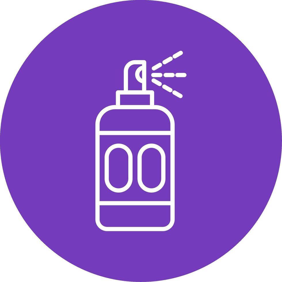 ícone de vetor de spray de cabelo