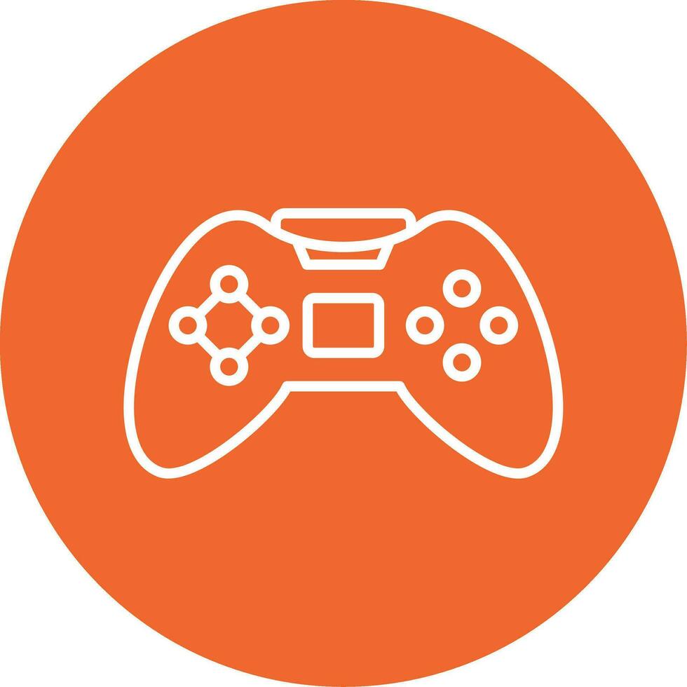 ícone de vetor de controlador de jogo